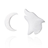 Simple Ear Tag Silver nz