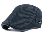Simple flat cap Blue nz