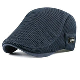 Simple flat cap Blue nz