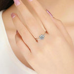 Simple flower ring nz