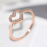 Simple heart ring nz