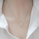 Simple pearl necklace nz