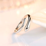 Simple Silver snake ring nz