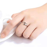 Simple Silver snake ring nz