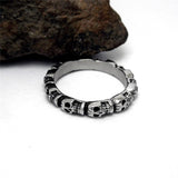 Simple skull ring nz