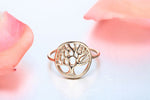 Simple tree of life ring nz