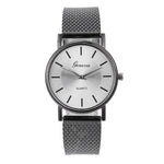 Simple vintage watch Black and white nz