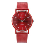 Simple vintage watch Red nz