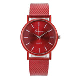 Simple vintage watch Red nz