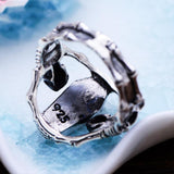 Skeleton coffin ring nz