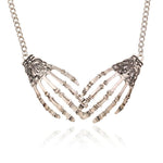 Skeleton hand necklace nz