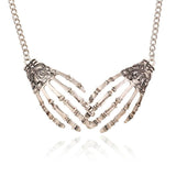 Skeleton hand necklace nz