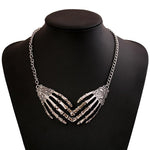 Skeleton hand necklace nz