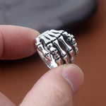 Skeleton hand ring nz
