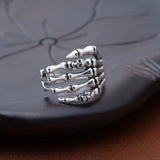 Skeleton hand ring nz