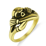 Skeleton ring 54 mm / Gold nz