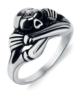 Skeleton ring 54 mm / Silver nz