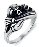 Skeleton ring 54 mm / Silver nz