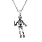 Skeleton skull necklace nz