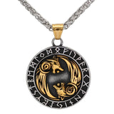 Skoll and Hati wolf necklace nz