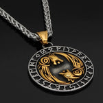 Skoll and Hati wolf necklace nz