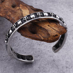 Skull and crossbones bangle Silver nz