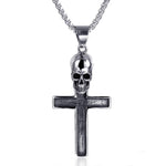 Skull Cross Necklace nz