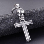 Skull Cross Necklace nz