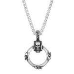 Skull pendant necklace nz