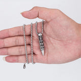 Skull pistol necklace nz