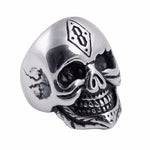 Skull ring number 8 nz