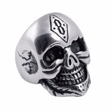 Skull ring number 8 nz