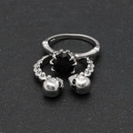 Skull ring with onyx nz