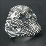 Skull ring with stars nz