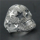 Skull ring with stars nz