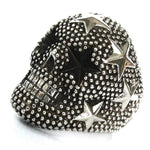 Skull ring with stars nz