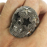 Skull ring with stars nz