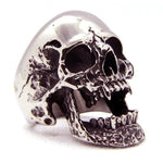 Skull signet ring nz