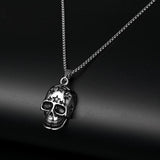 Skull Star Necklace nz