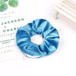 Sky blue scrunchie with pocket nz