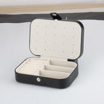 Slim Jewellery Container Black velvet nz