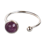 Small amethyst stone ring nz