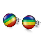Small rainbow earrings nz