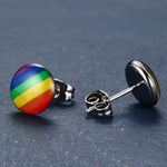 Small rainbow earrings nz
