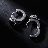 Small skull earrings Silver nz