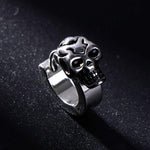Small skull earrings Silver nz