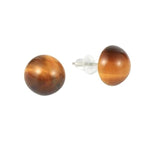 Small Tiger Eye Stud Earrings nz