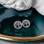 Small tree of life earrings nz