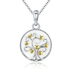 Small tree of life necklace nz