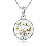 Small tree of life necklace nz